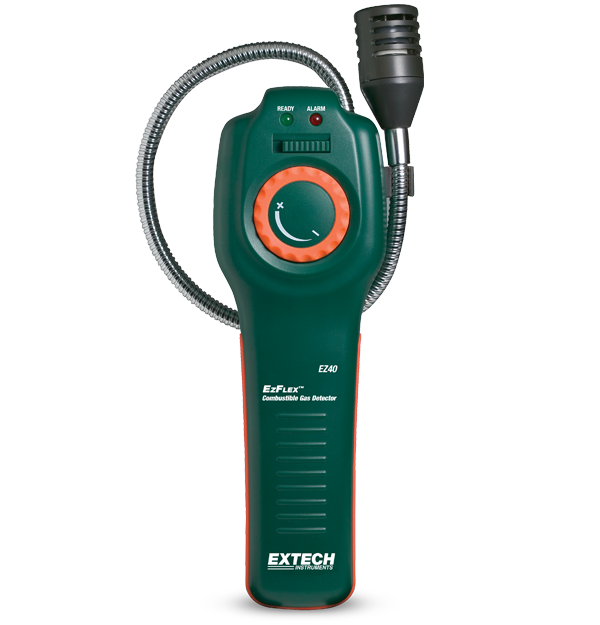 Detector de gas combustible Extech EZ40 EzFlex™