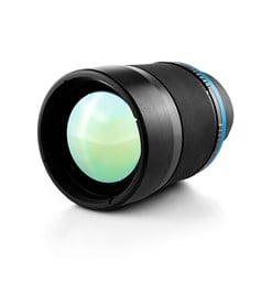 Lente IR f=70 mm (6°) con estuche (T300095)